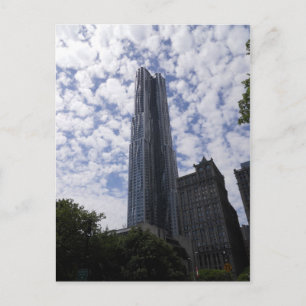 Carte postale du gratte-ciel du 8 Spruce Street à 