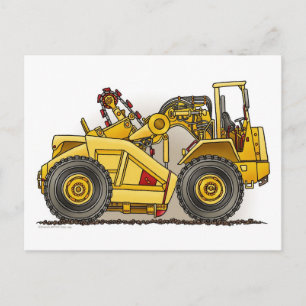 Carte postale du gratteur de terre