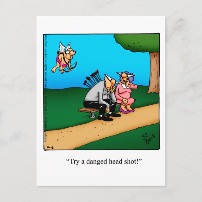 Carte postale du Humour de la Saint Valentin (Devant)