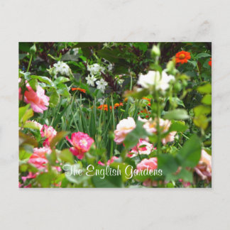 Carte postale du jardin anglais