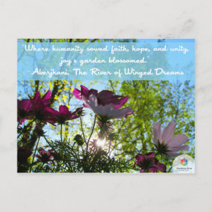 Carte postale du Jardin de l'Amitié