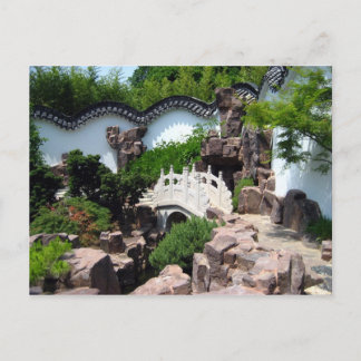 Carte postale du jardin du lettré chinois