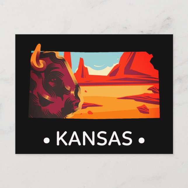 Carte postale du Kansas (Devant)