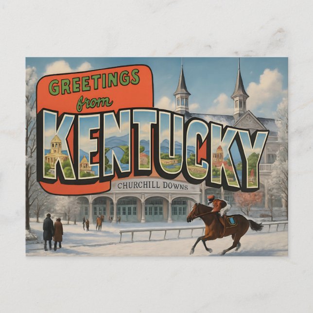 Carte postale du KENTUCKY (Devant)