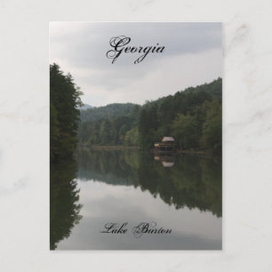 Carte postale du lac Burton