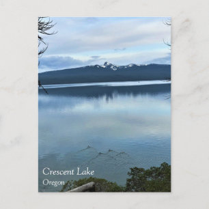 Carte postale du lac Crescent, Oregon