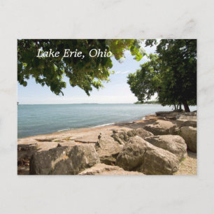 Carte postale du lac Erie Shore
