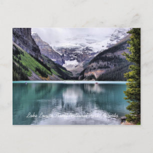 Carte postale du lac Louise Parc national de Banff