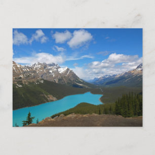 Carte postale du lac Peyto