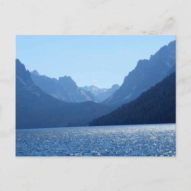 Carte postale du lac Redfish (Devant)