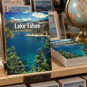 Carte postale du lac Tahoe