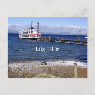 Carte postale du lac Tahoe