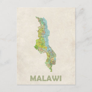 Carte postale du Malawi