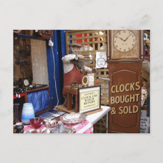 Carte postale du marché de Portobello Road