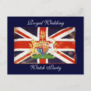 Carte postale du Mariage royal de la Garde d'armoi