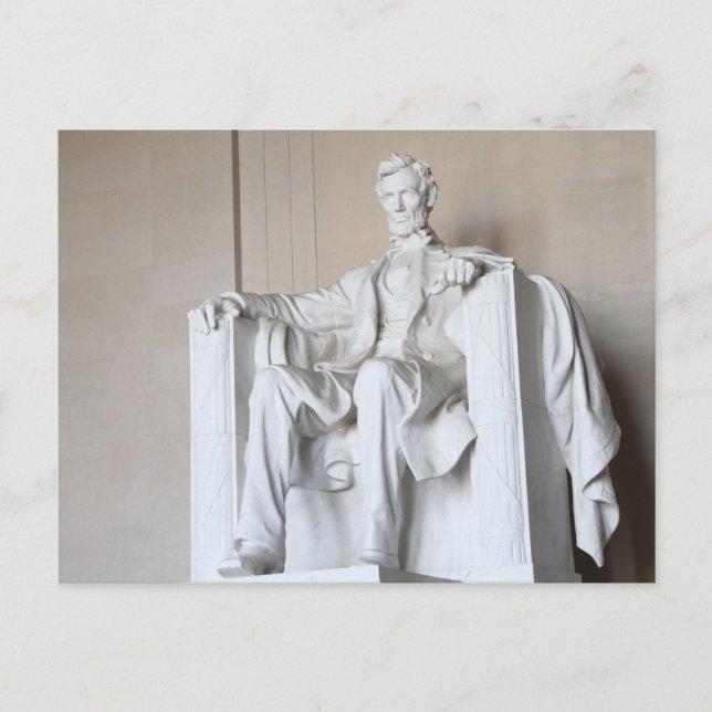 Carte postale du Mémorial Abraham Lincoln de Washi (Devant)