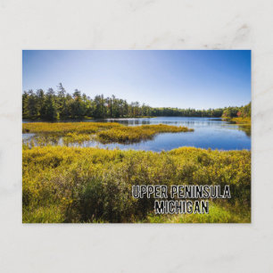 Carte postale du Michigan Upper Peninsula