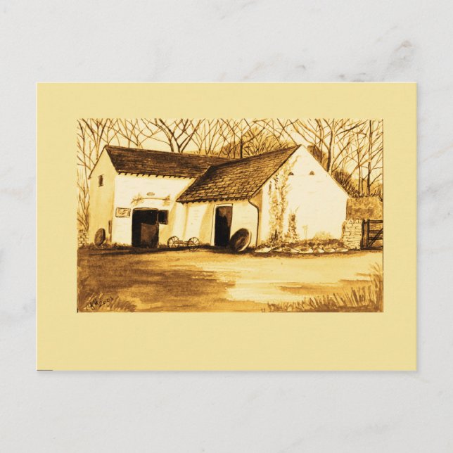 CARTE POSTALE DU MILL PONTLLANFRAITH (Devant)