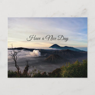 Carte postale du Mont Bromo Indonésie