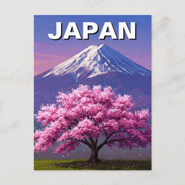 Carte postale du Mont Fuji Fujisan (Devant)