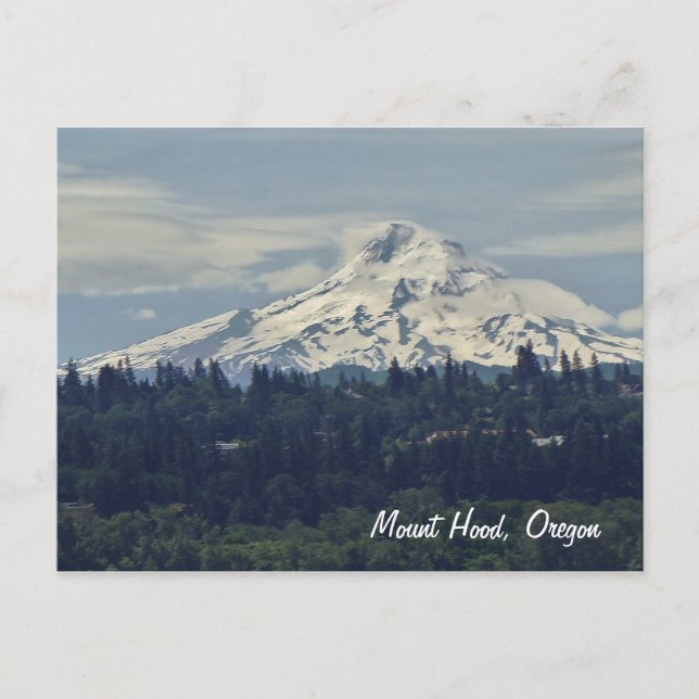 Carte postale du mont Hood, Oregon (Devant)