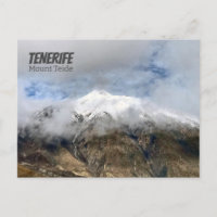 Carte postale du mont Teide de Tenerife !