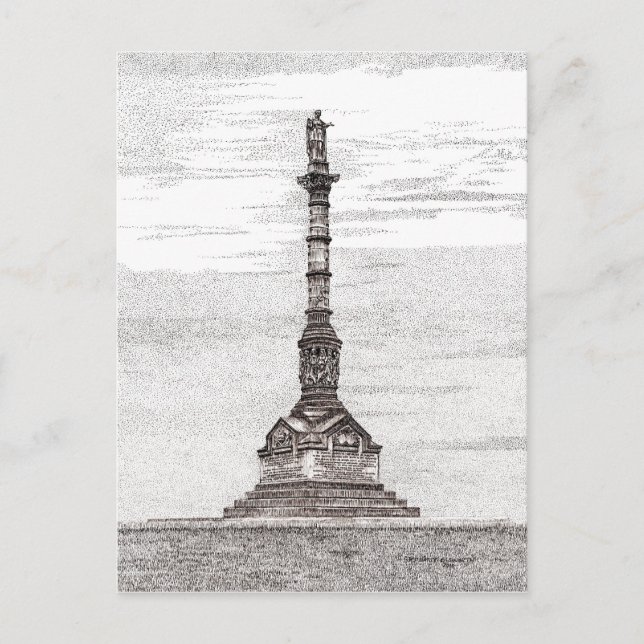 Carte postale du Monument de la Victoire de Yorkto (Devant)