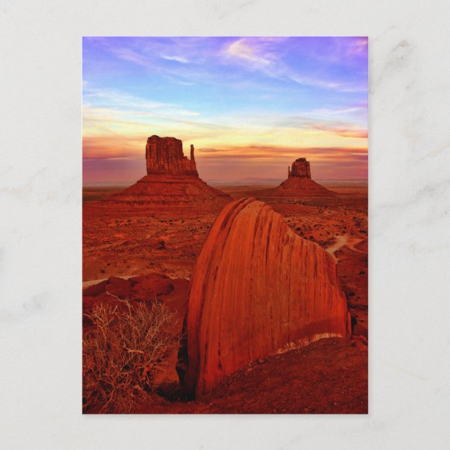 carte postale du monument valley utah (Devant)