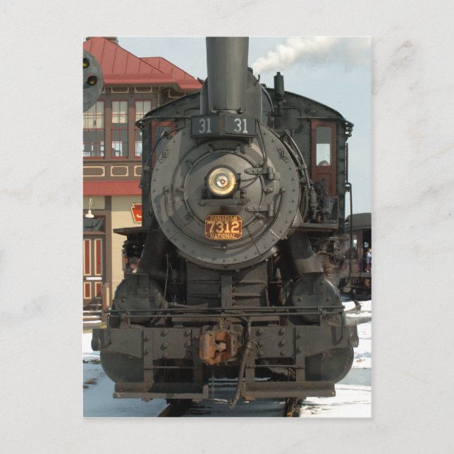 Carte postale du moteur Strasbourg 31 (Devant)