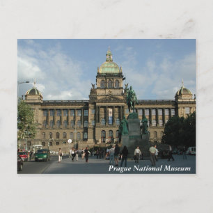 Carte postale du Musée national de Prague