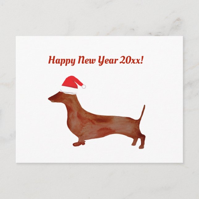 Carte postale du Nouvel An (Devant)