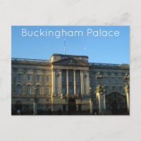 Carte postale du palais de Buckingham