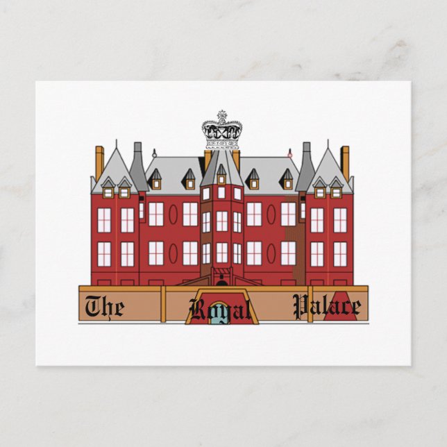 Carte postale du Palais Royal (Devant)