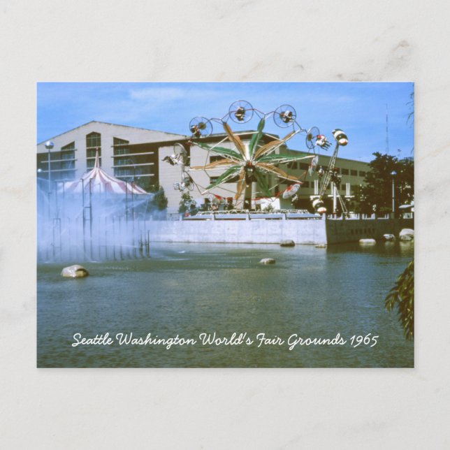 Carte postale du parc des expositions de Seattle W (Devant)