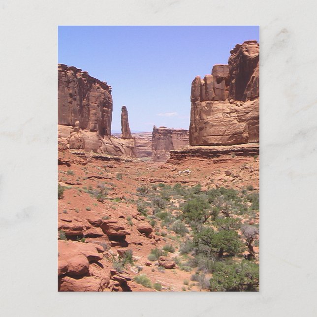 Carte postale du parc national Arches (Devant)