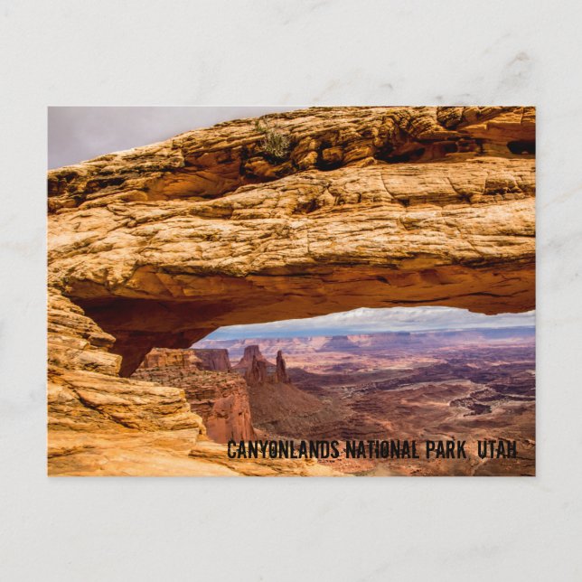 Carte postale du parc national de Canyonlands (Devant)