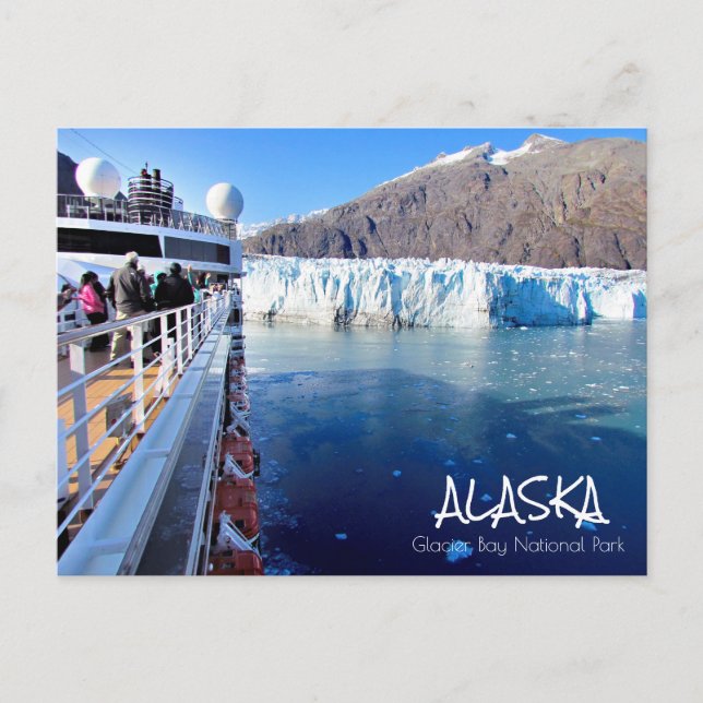 Carte postale du parc national de la baie Glacier  (Devant)