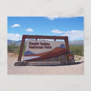 Carte postale du parc national de la vallée de la 