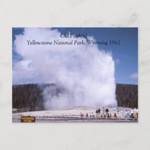 Carte postale du parc national de Yellowstone