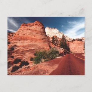Carte postale du parc national de Zion - Customisé