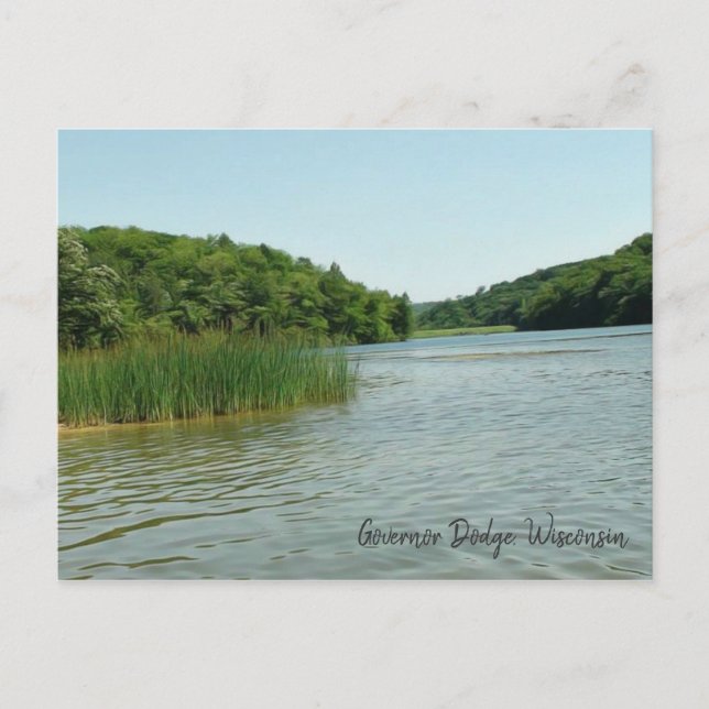 Carte postale du parc national Dodge Wisconsin (Devant)