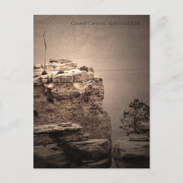 Carte postale du parc national du Grand Canyon (Devant)
