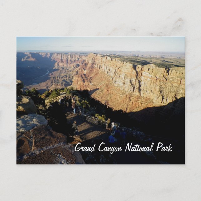 Carte postale du parc national du Grand Canyon (Devant)