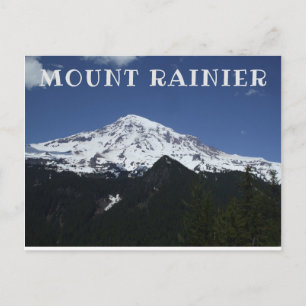 Carte postale du parc national du Mont-Rainier
