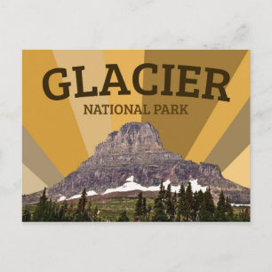 Carte postale du parc national Glacier