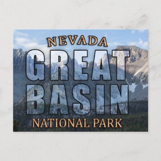 Carte postale du parc national Great Basin