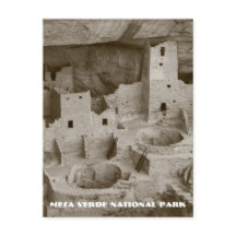 Carte postale du parc national Mesa Verde