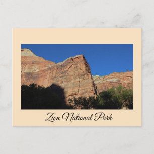 Carte postale du parc national Zion