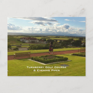 Carte postale du parcours de golf de Turnberry