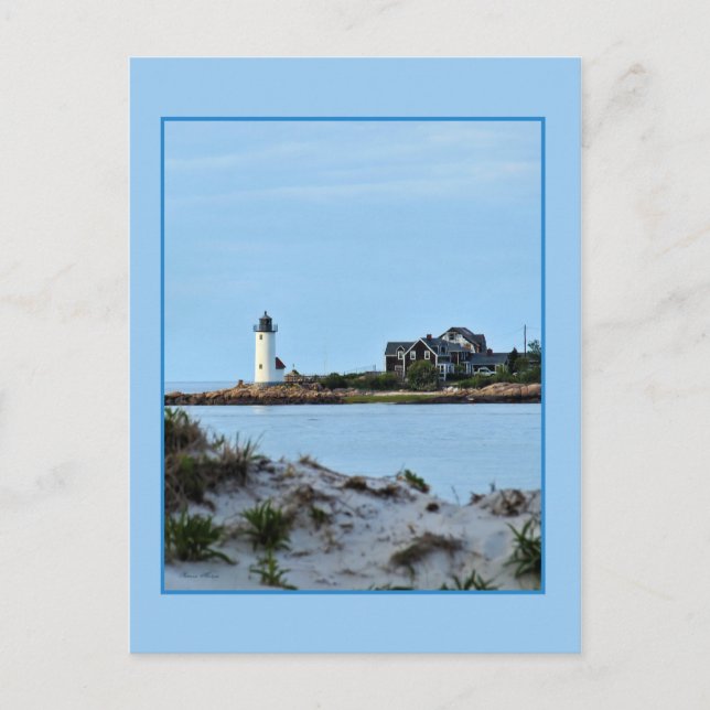 Carte postale du phare d'Annisquam (Devant)